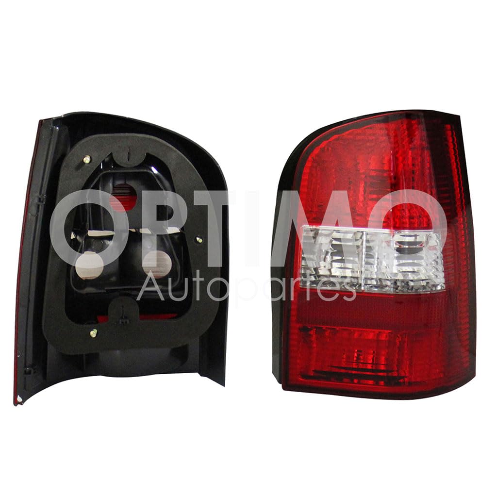 2000 - 2003 VOLKSWAGEN POINTER VAGONETA CALAVERA DER S/ARNES CLARA (ROJO/BLANCO)