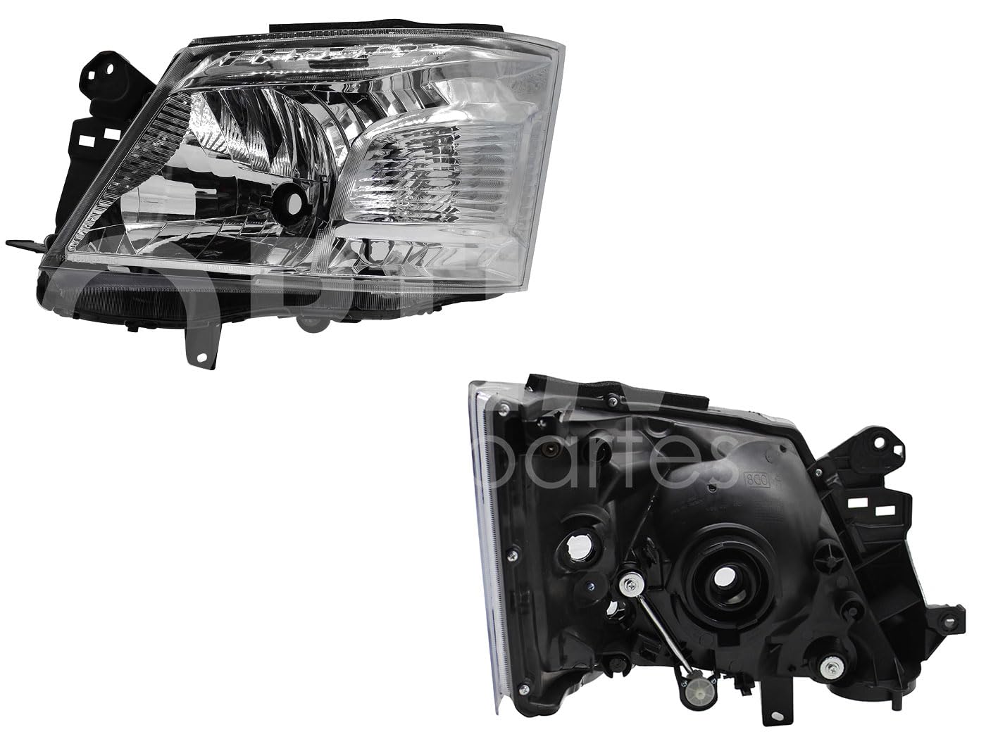 Faro Izquierdo Compatible con NV-350 2013 2014 2015 2016 2017 2018 F/CROMADO