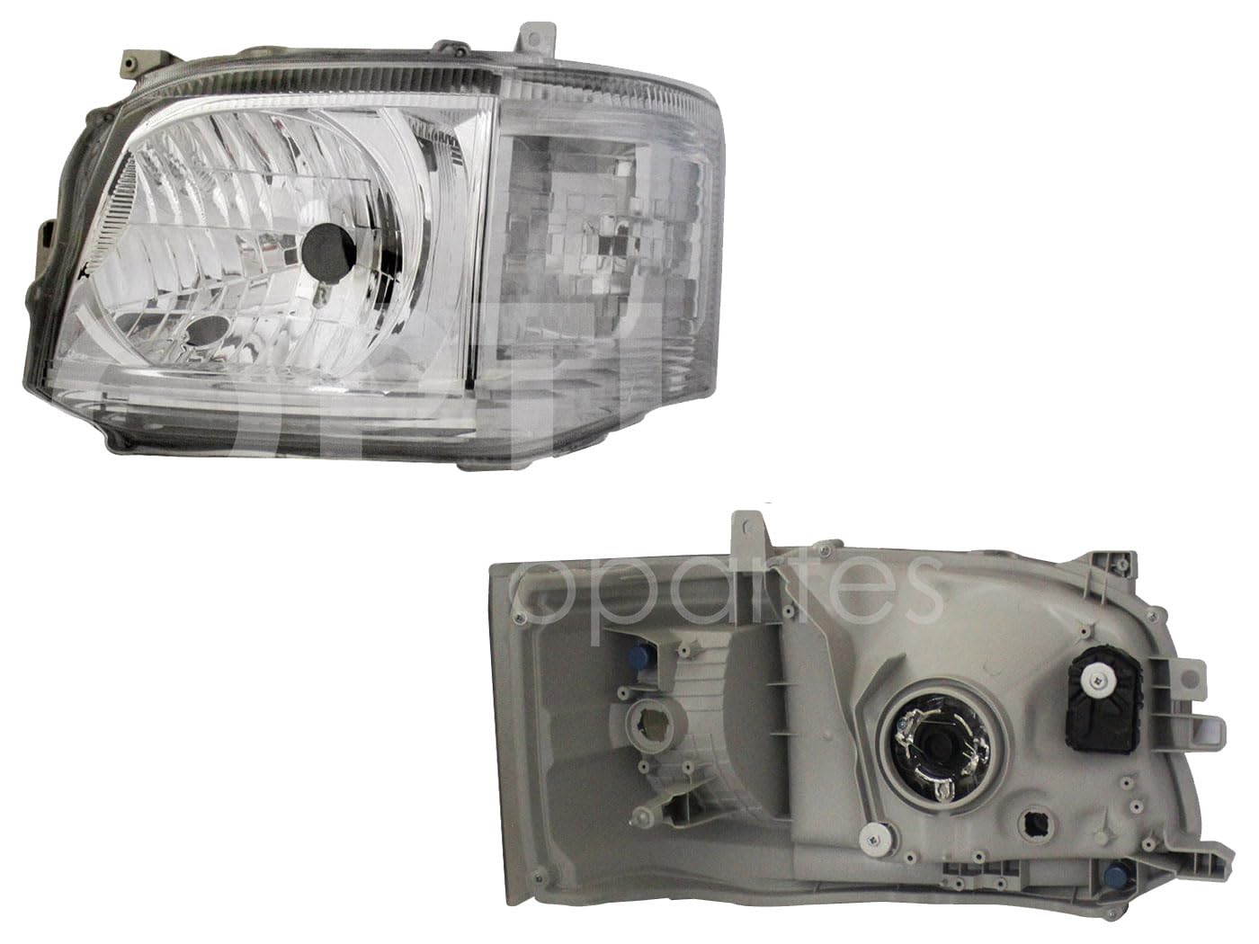 Faro Izquierdo Compatible con HIACE 2011 2012 2013 F/CROMADO