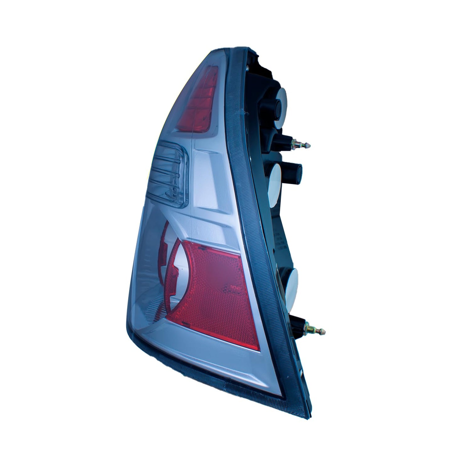 Calavera Derecha compatible con Aveo 2007 2008 2009 2010 2011 | Sin Arnes | Color Blanco y Rojo |