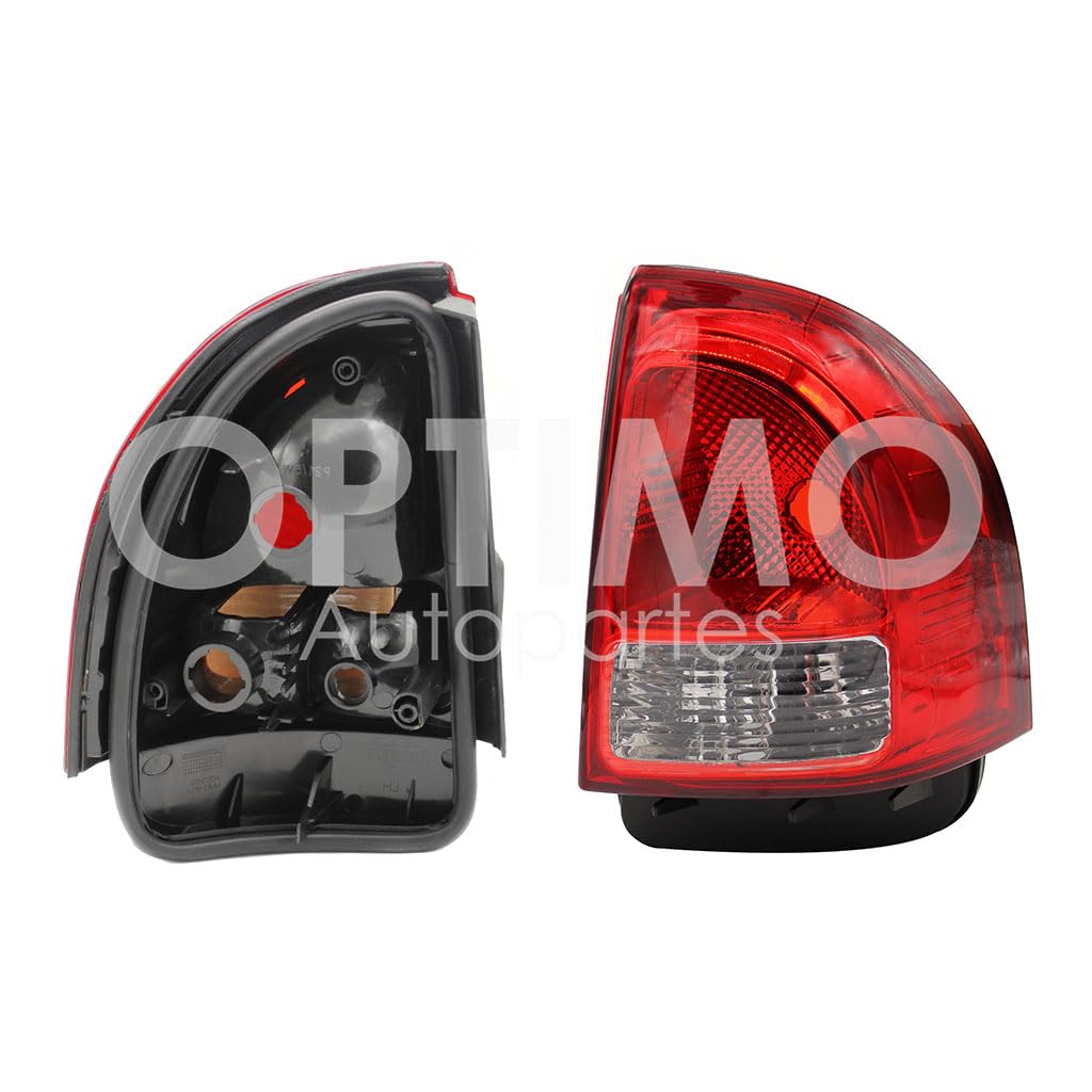 2009 - 2012 CHEVROLET CHEVY C-3 4PTAS CALAVERA DER S/ARNES (MONZA) (ROJO/BLANCO)