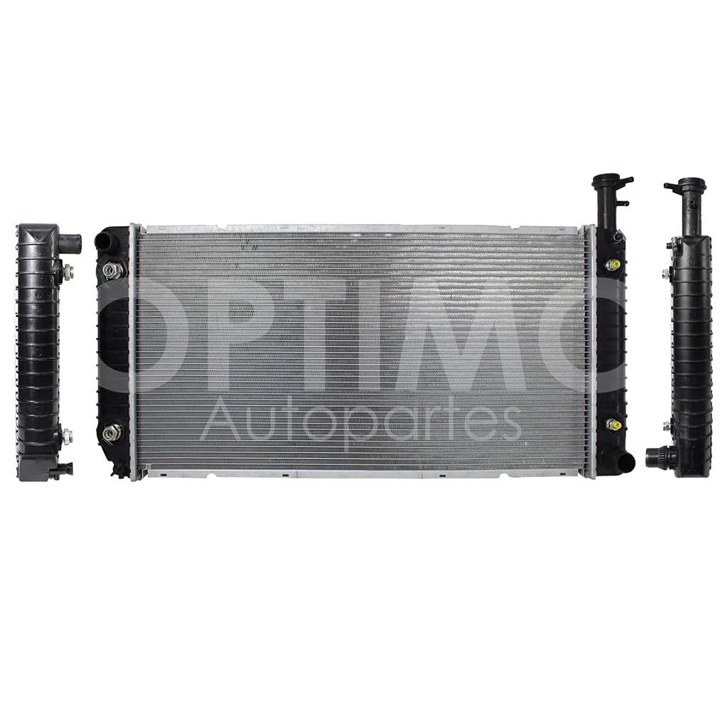 CHEVROLET EXPRESS VAN 2500/3500/4500 2003 2004 2005 2006 2007 2008 2009 2010 2011 2012 2013 2014 2015 2016 2017 2018 2019 RADIADOR AGUA C/S AIRE AUT 860*440*26MM (4.8L/5.3L/6.0L) T/SOLDADO