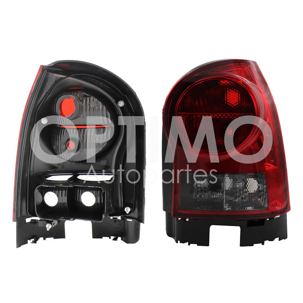 2006 - 2009 VOLKSWAGEN POINTER CALAVERA DER S/ARNES OSCURA 5PTAS (ROJO/HUMO)