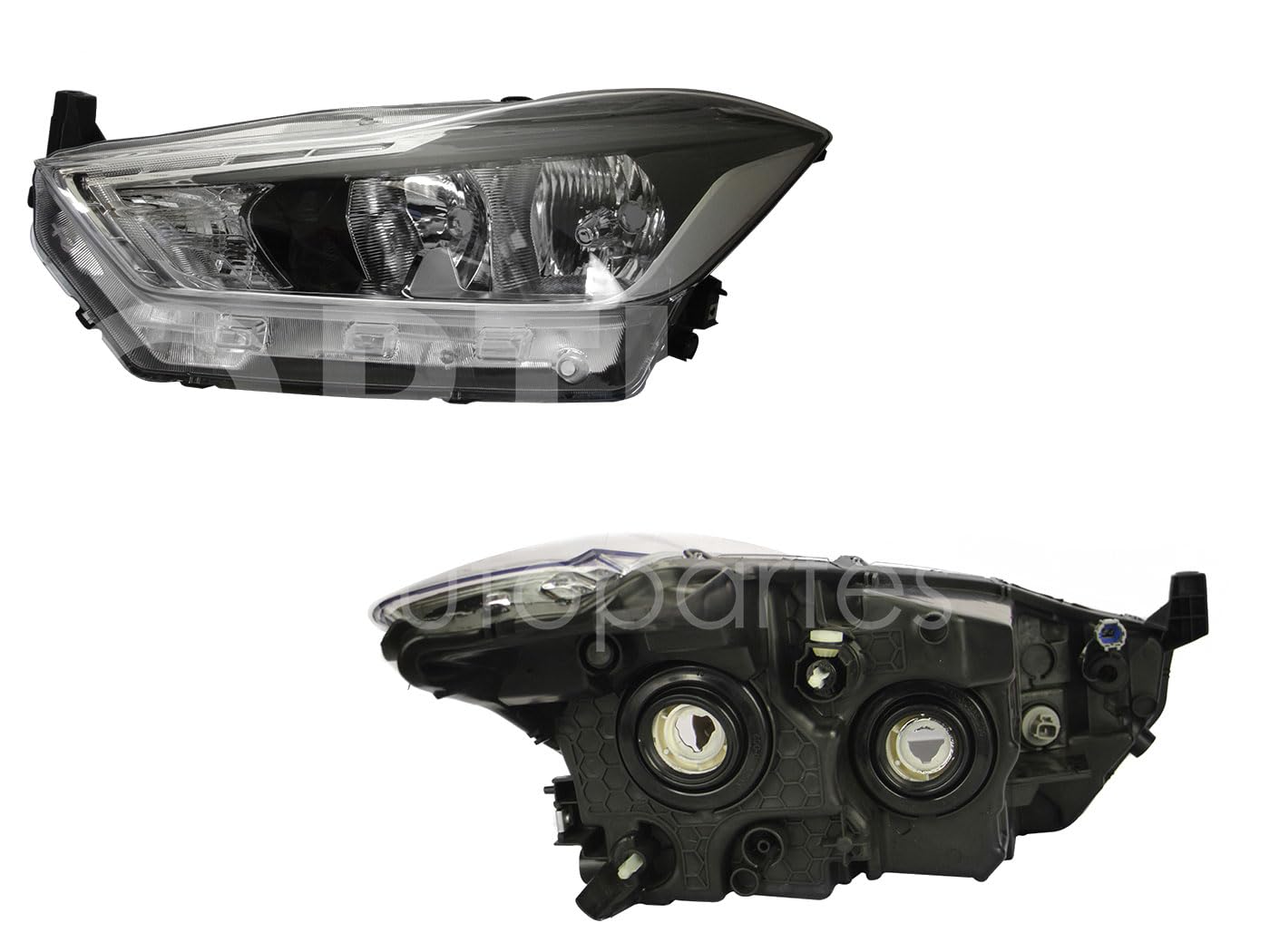 Faro Izquierdo Compatible con KICKS 2017 2018 2019 2020 F/CROMADO C/DRL