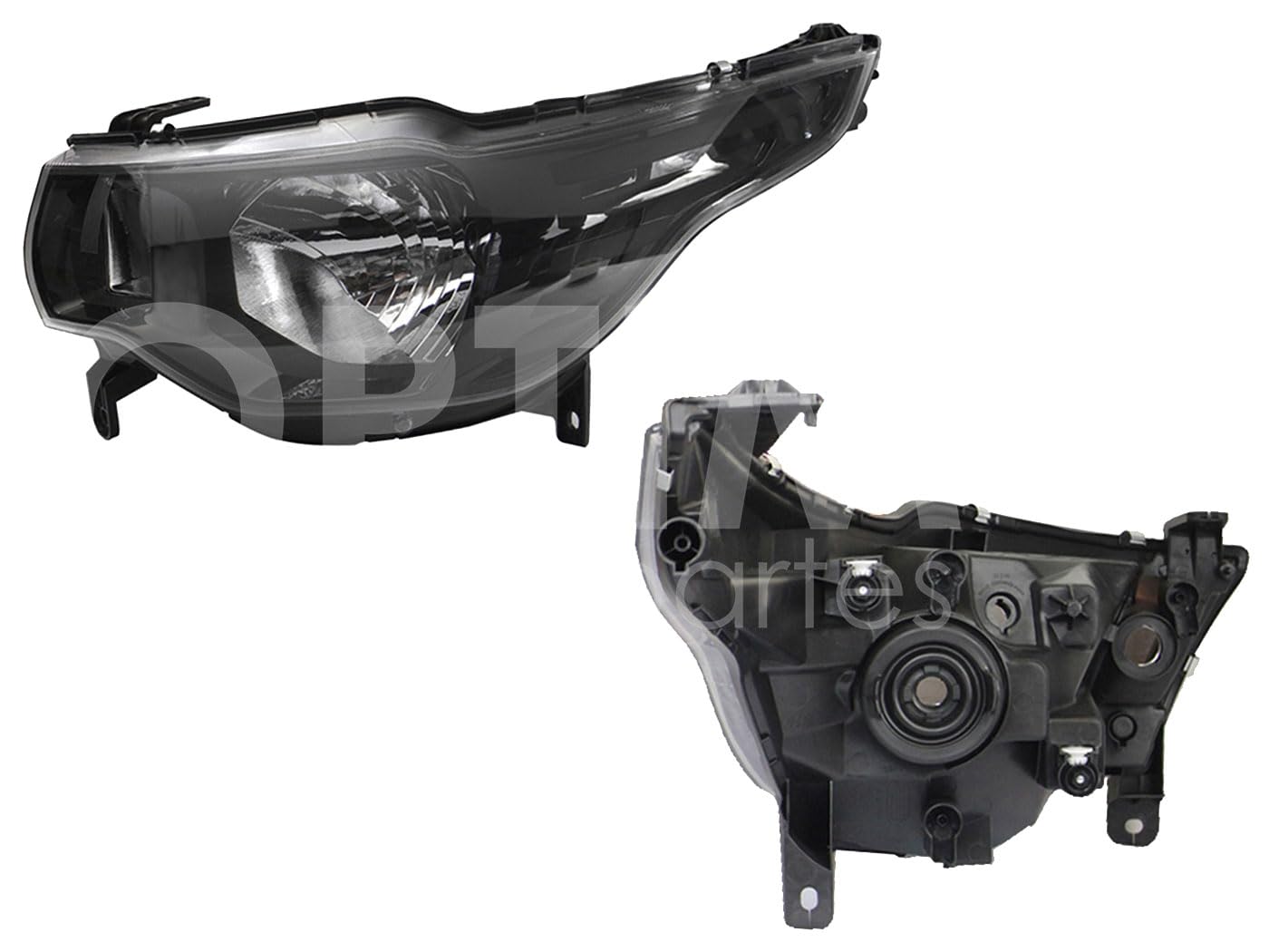 2017 - 2022 FIAT MOBI FARO IZQ FONDO NEGRO