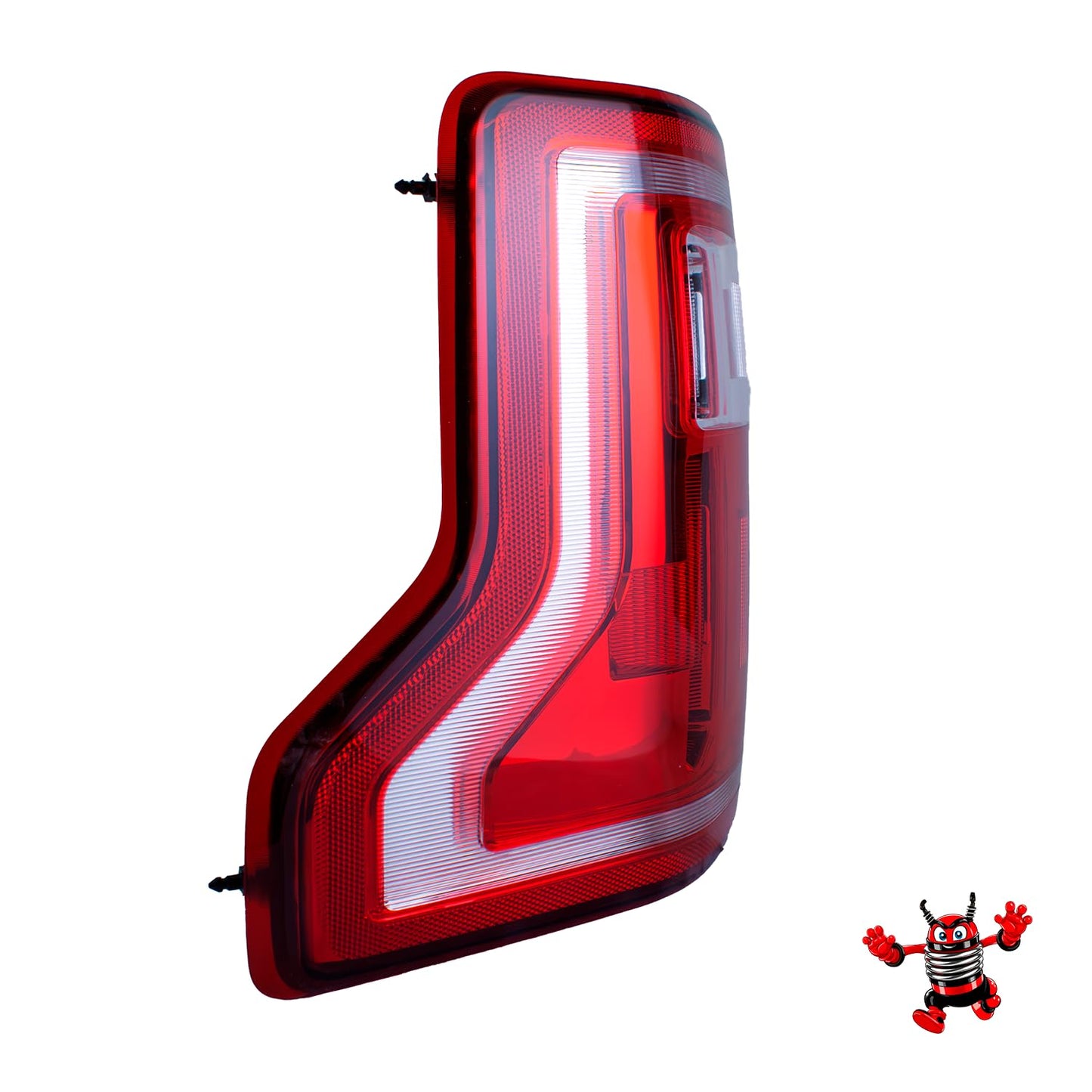 Calavera Derecha Compatible con F-150 2015-2017 S/ARNES (BLANCO/ROJO/BLANCO)