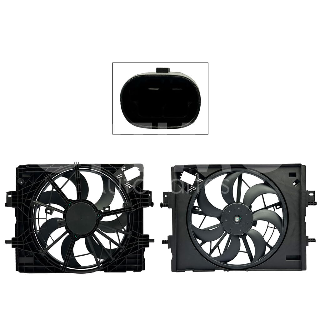 Moto Ventilador Compatible con SENTRA B18 2.0L 2021 2022 2023 2024 C/S AIRE > Con Tolva > Sin Resistencia 2PIN