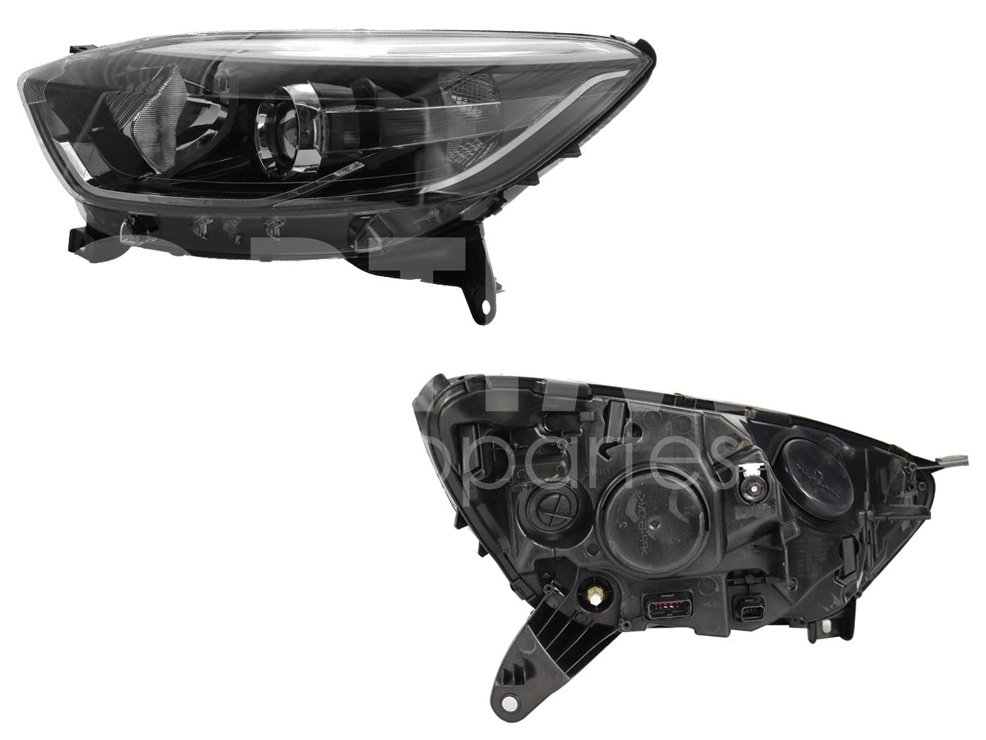 Faro Izquierdo Compatible con CAPTUR 2018 2019 2020 2021 2022 F/NEGRO C/MOTOR