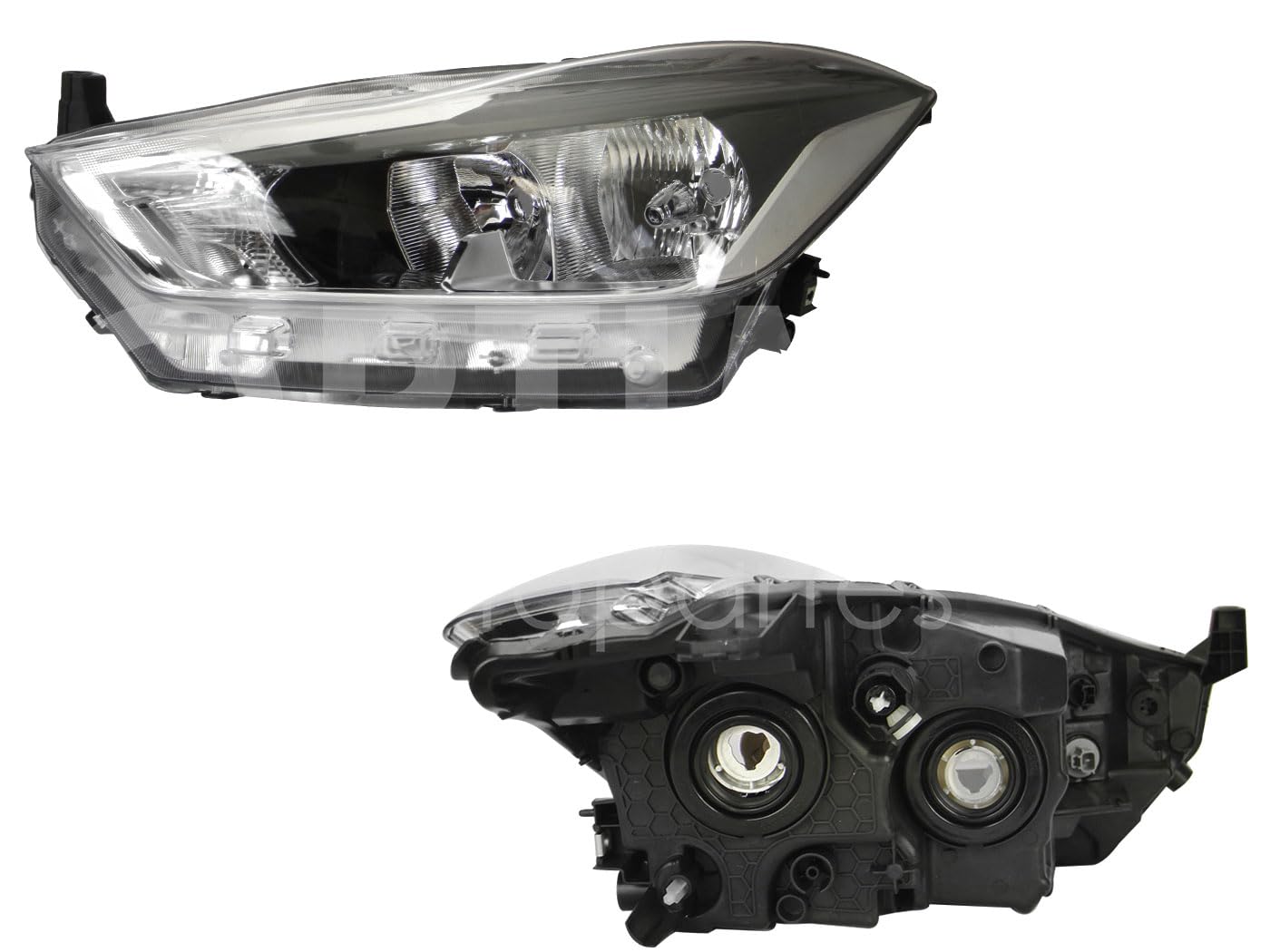 2017 - 2020 NISSAN KICKS FARO IZQ F/CROMADO S/DRL