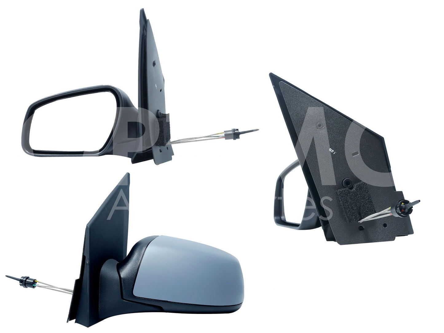 FORD FIESTA IKON H-BACK 2011 2012 2013 2014 2015 ESPEJO IZQ MANUAL GRIS P/PINTAR C/CONTROL 5PTAS