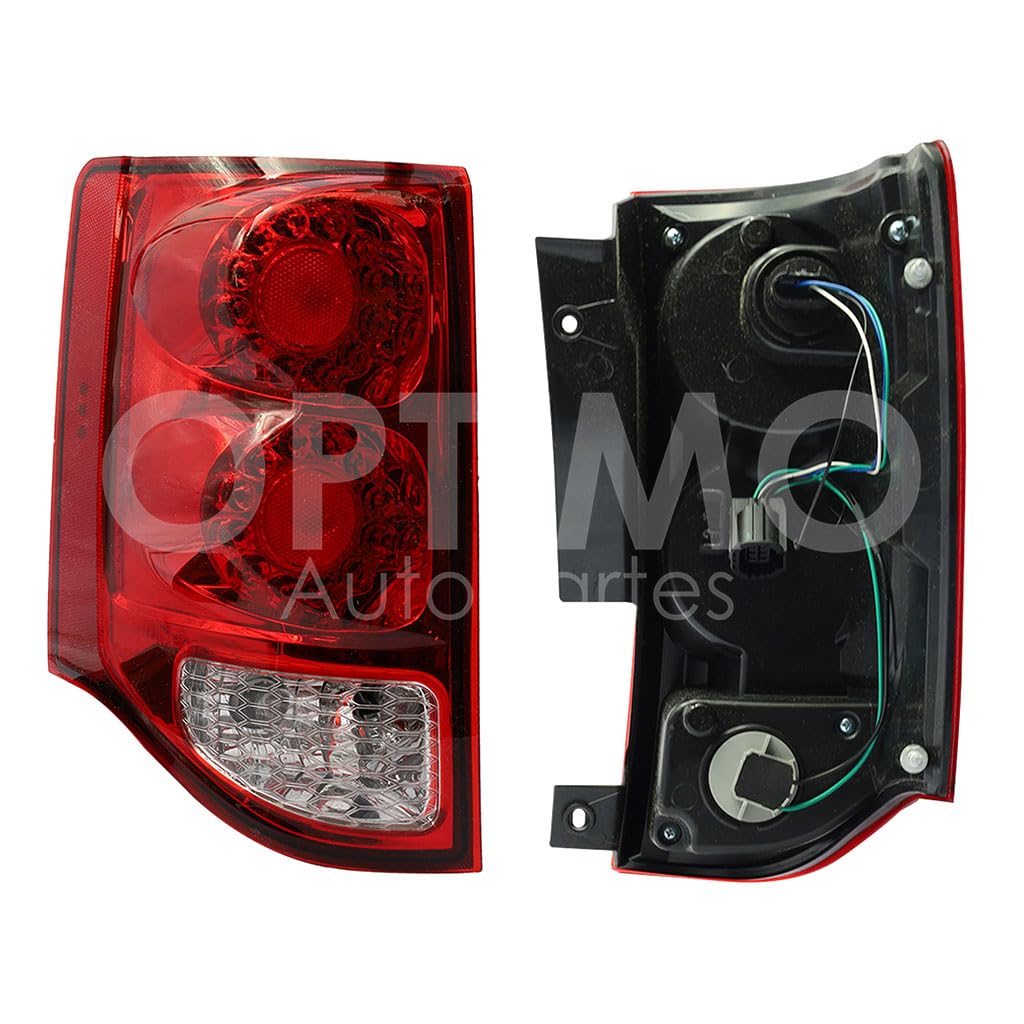 Calavera Izquierda Compatible con GRAND CARAVAN 2011 2012 2013 2014 2015 2016 2017 2018 2019 C/ARNES C/LED (ROJO/BLANCO)
