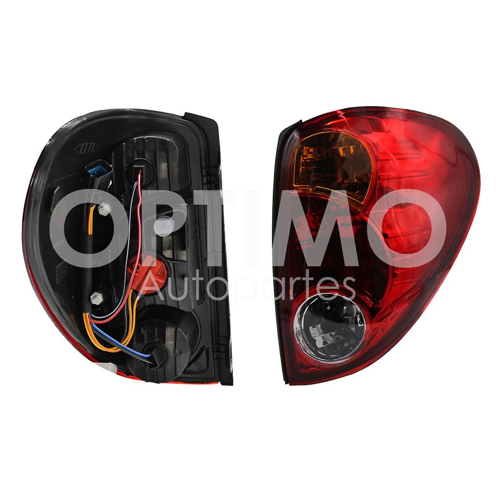 2008 - 2015 MITSUBISHI L200 CALAVERA DER C/ARNES (ROJO/AMBAR/BLANCO)