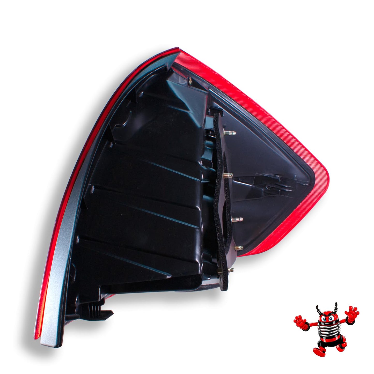 Calavera Izquierda compatible con Tiida Sedan 2006 2007 2008 2009 2010 2011 2012 2013 2014 2015 2016 2017 | Sin Arnes | 4 Puertas | Rojo Blanco