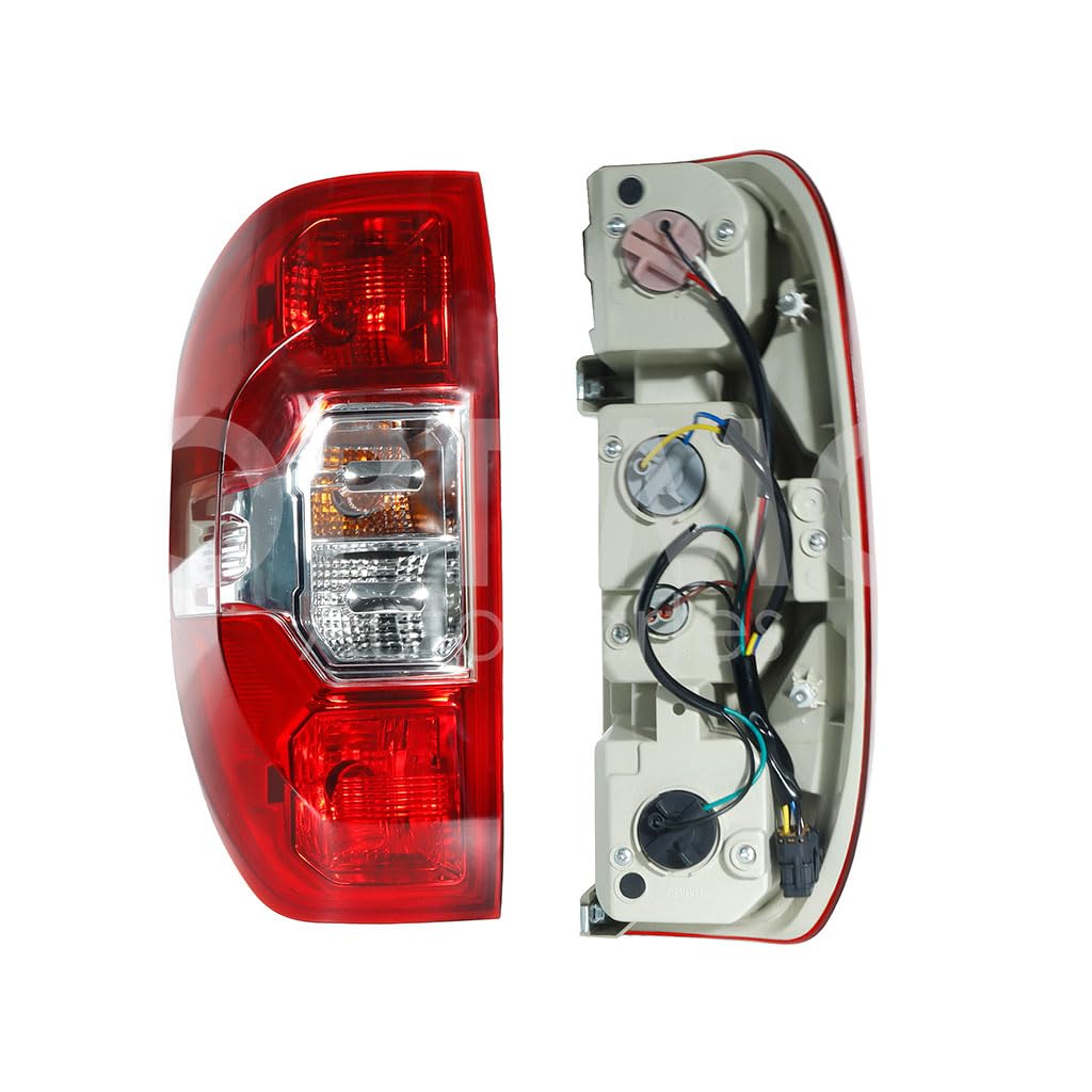 Calavera Izquierda Compatible con S-10 MAX 2022 2023 2024 C/ARNES (DOBLE CABINA) (ROJO/BLANCO/ROJO)