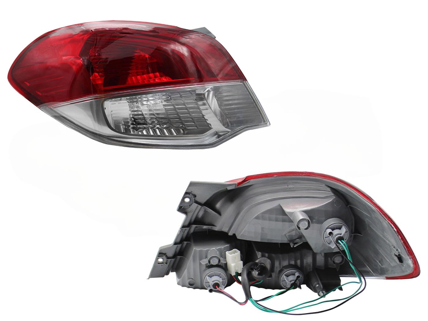 Calavera Izquierda Compatible con ATTITUDE 2015 2016 2017 2018 2019 2020 2021 2022 2023 2024 C/ARNES (MT MIRAGE G4 19-20) (ROJO/BLANCO)