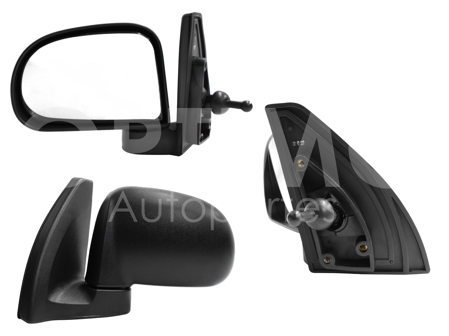 CHRYSLER / DODGE ATOS 2000 2001 2002 2003 2004 2005 2006 2007 2008 2009 2010 2011 2012 ESPEJO IZQ MANUAL NEGRO POROSO C/CONTROL