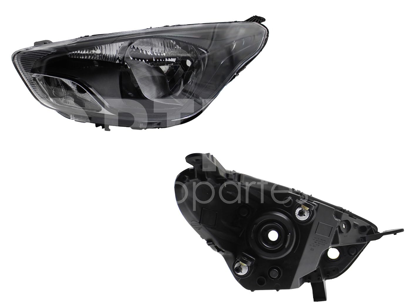 Faro Izquierdo Compatible con FIGO 2016 2017 2018 F/NEGRO (SEDAN/H-BACK)