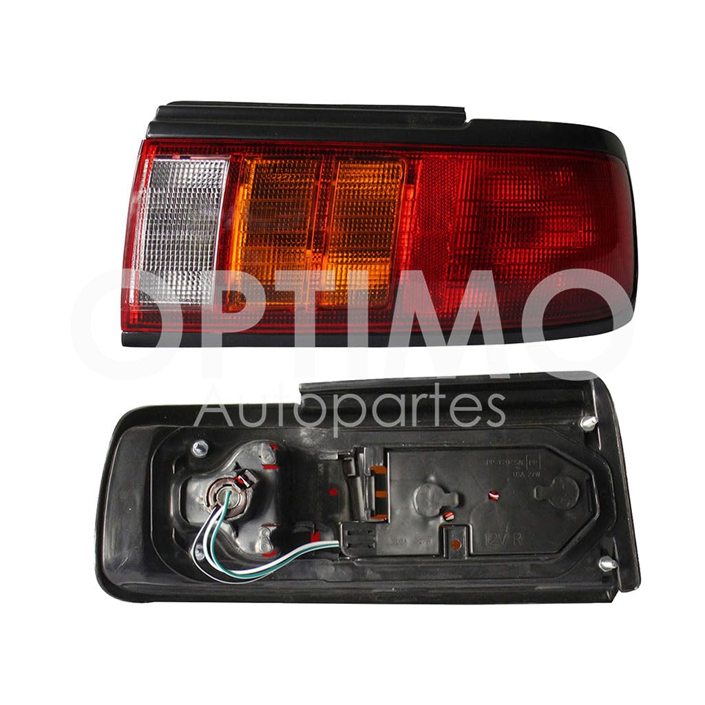 1992 - 1996 NISSAN TS-III CALAVERA DER C/ARNES (ROJO/DOBLE AMBAR/BLANCO)