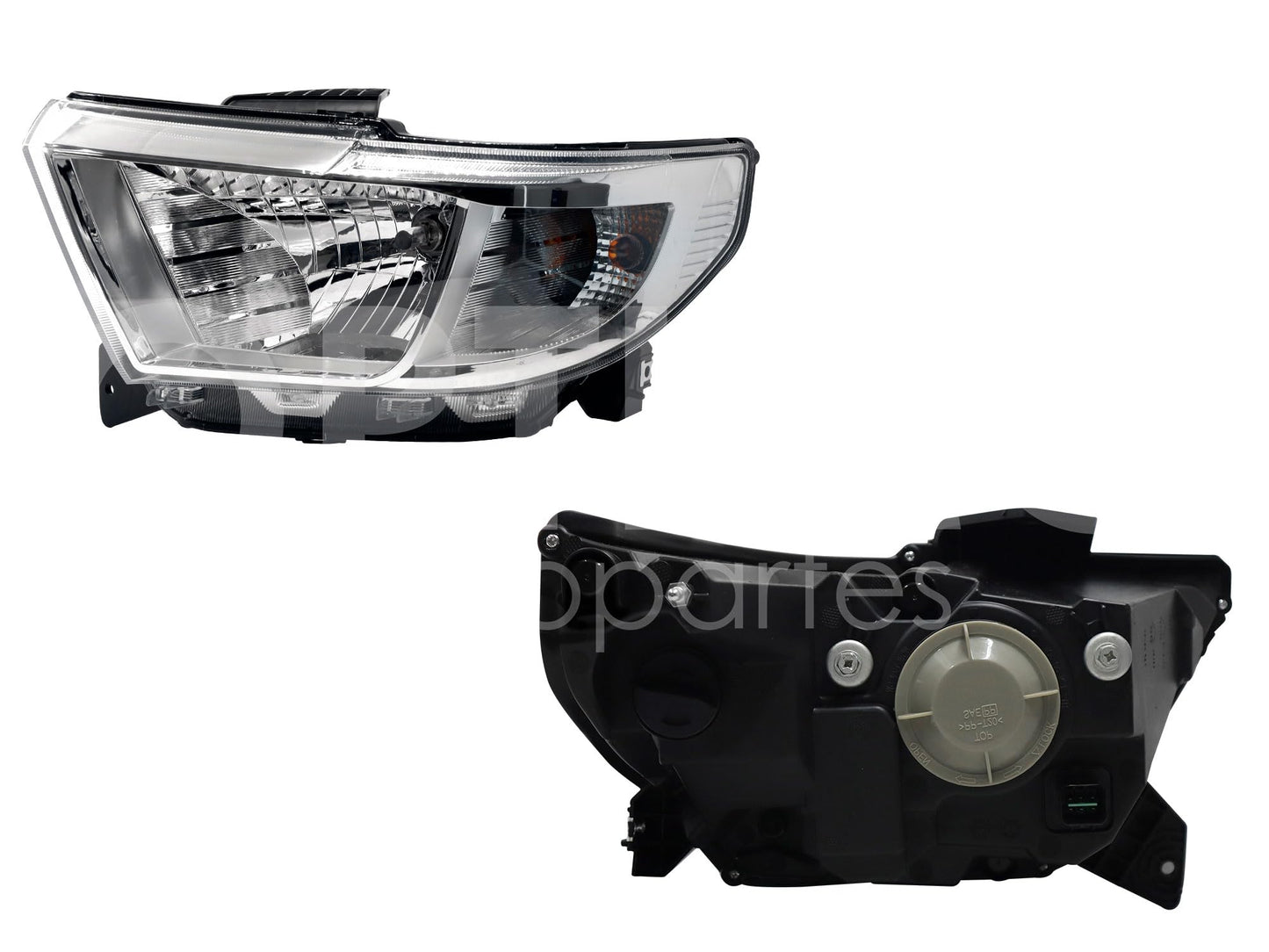 Faro Izquierdo Compatible con TORNADO VAN 2021 2022 2023 2024 F/CROMADO