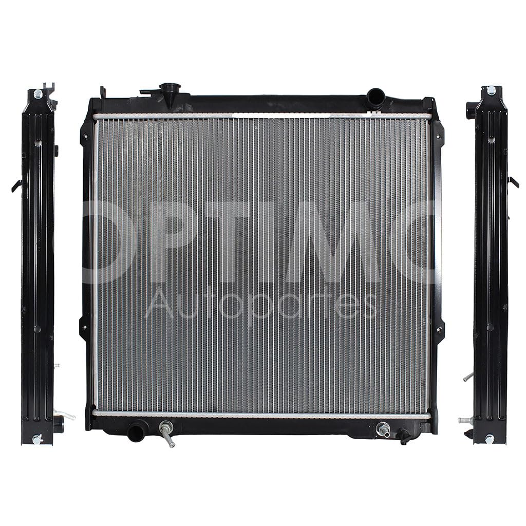 TOYOTA TACOMA 4WD 2.7L/3.4L V6 1995 1996 1997 1998 1999 2000 2001 2002 2003 2004 RADIADOR AGUA C/S AIRE AUT 650*380*26MM T/SOLDADO