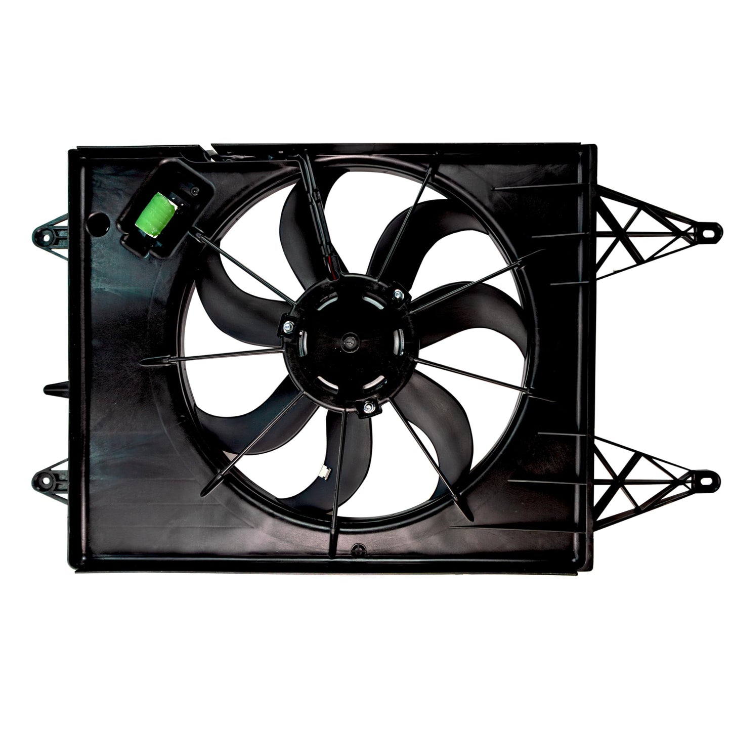 Moto Ventilador Compatible con GOL 1.6L 2008 2009 2010 2011 2012 2013 2014 2015 2016 2017 2018 2019 2020 2021 C/AIRE > Con Tolva > Con Resistencia 3PIN (SAVEIRO 10-23)