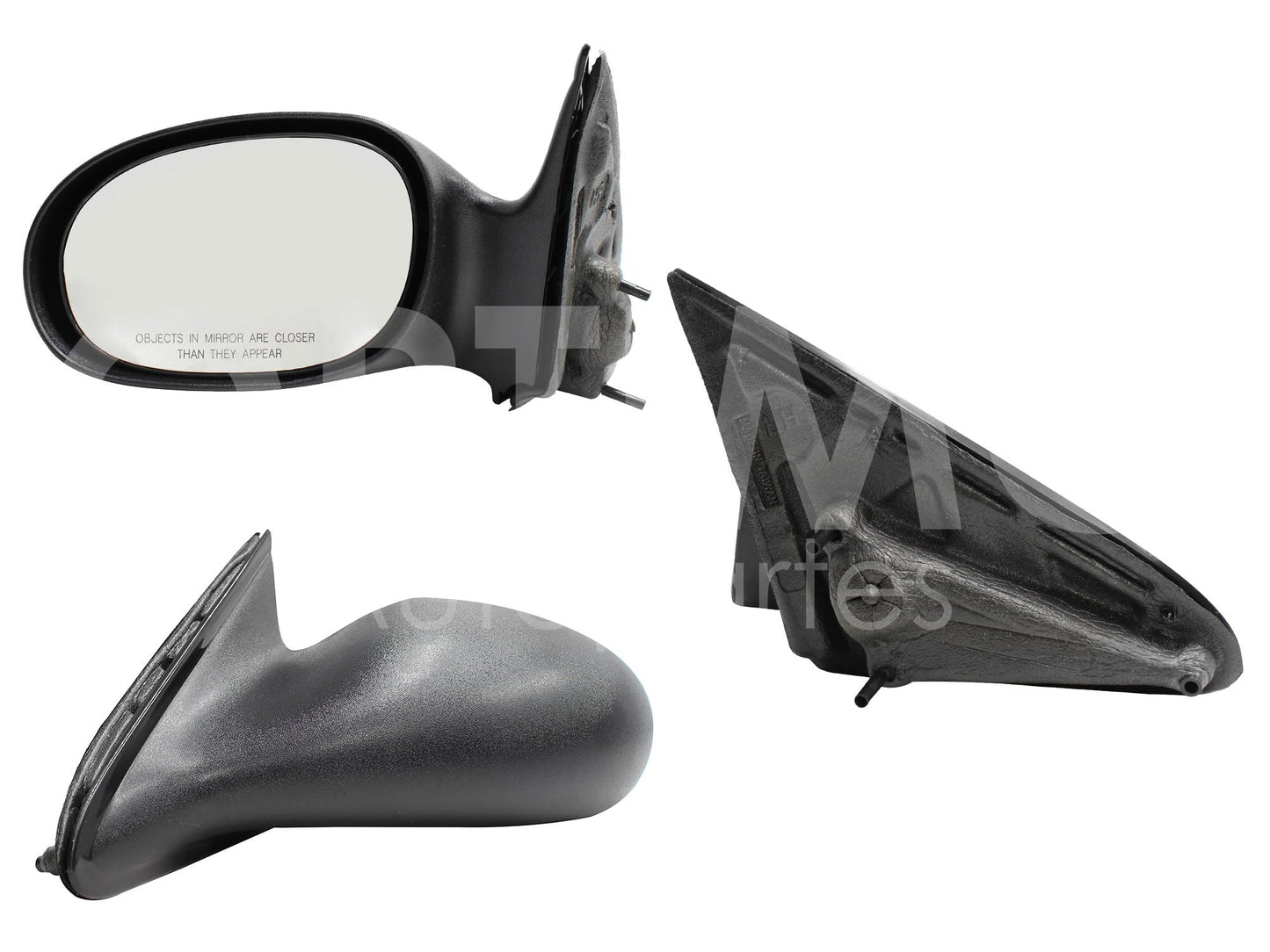 CHRYSLER / DODGE STRATUS 2001 2002 2003 2004 2005 2006 ESPEJO IZQ MANUAL NEGRO POROSO (CIRRUS)