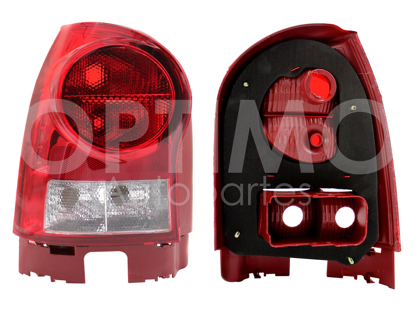 2006 - 2009 VOLKSWAGEN POINTER CALAVERA IZQ S/ARNES CLARA 5PTAS (ROJO/BLANCO)