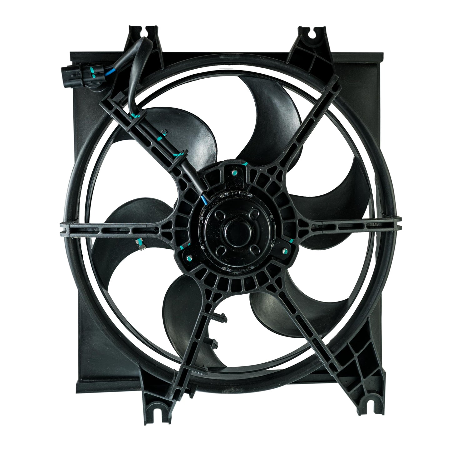 Moto Ventilador Compatible con VERNA 1.5L/1.6L 2004 2005 2006 S/AIRE > Con Tolva 2PIN