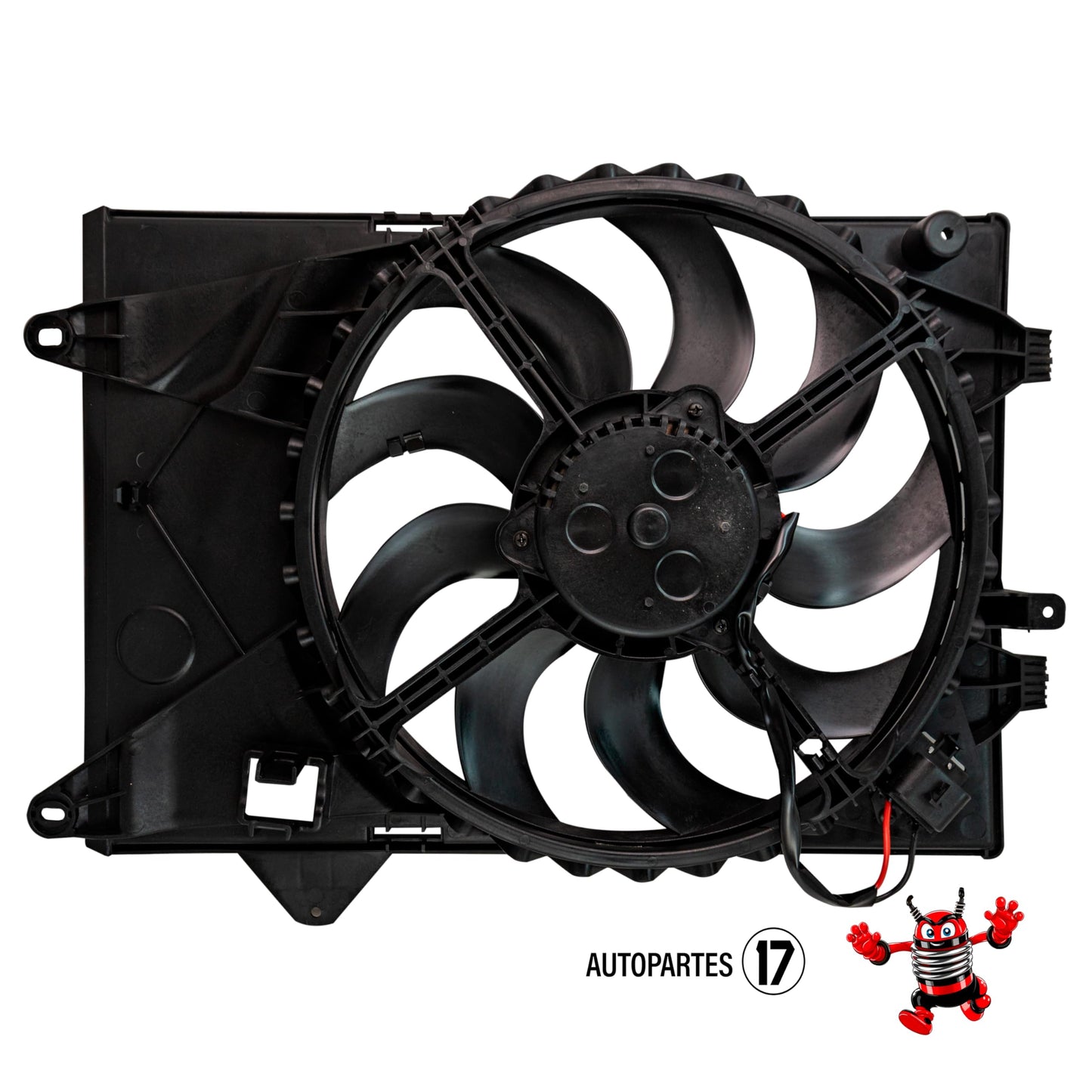 Moto Ventilador Compatible con TRAX 1.8L 2013 2014 2015 2016 2017 2018 2019 2020 C/AIRE > Con Tolva > Con Resistencia 3PIN