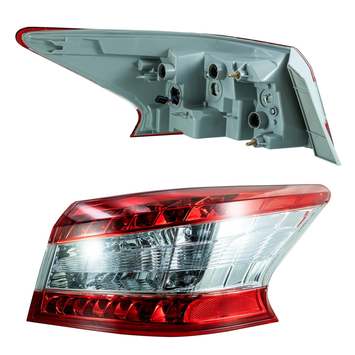Calavera Derecha Exterior Compatible con SENTRA B17 2013 2014 2015 2016 S/ARNES C/LED (ROJO/BLANCO/ROJO)
