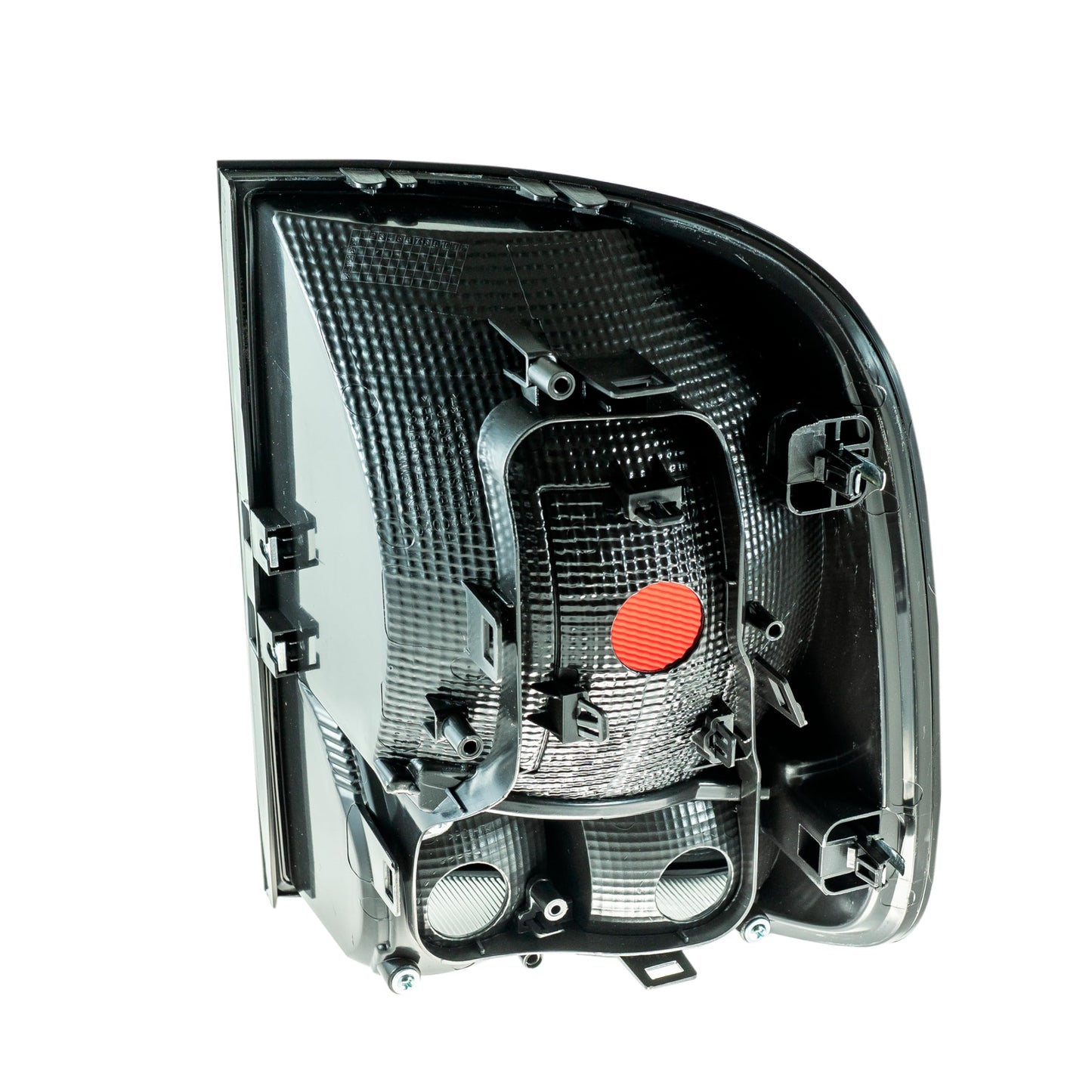 2024 - 2026 VOLKSWAGEN SAVEIRO CALAVERA IZQ S/ARNES OSCURA FILO NEGRO (ROJO/BLANCO)