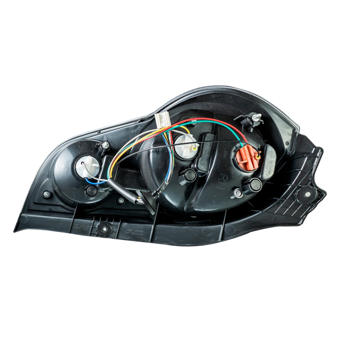 Calavera Derecha Compatible con SPARK 2011 2012 C/ARNES (ROJO/AMBAR/BLANCO)