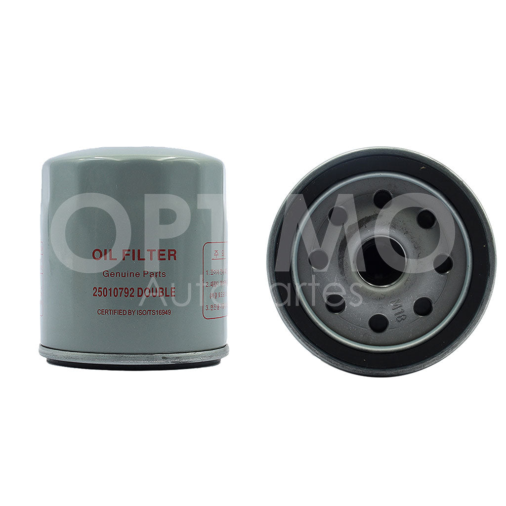 CHEVROLET CHEVY C-1/C-2/C-3 1.4L/1.6L 2022 2023 2024 FILTRO DE ACEITE C/ (AVEO/CORSA/OPTRA/TORNADO/MERIVA/PT G-3/EQUINOX/CAVALIER/ASTRA/ASTRO/EXPRESS VAN)