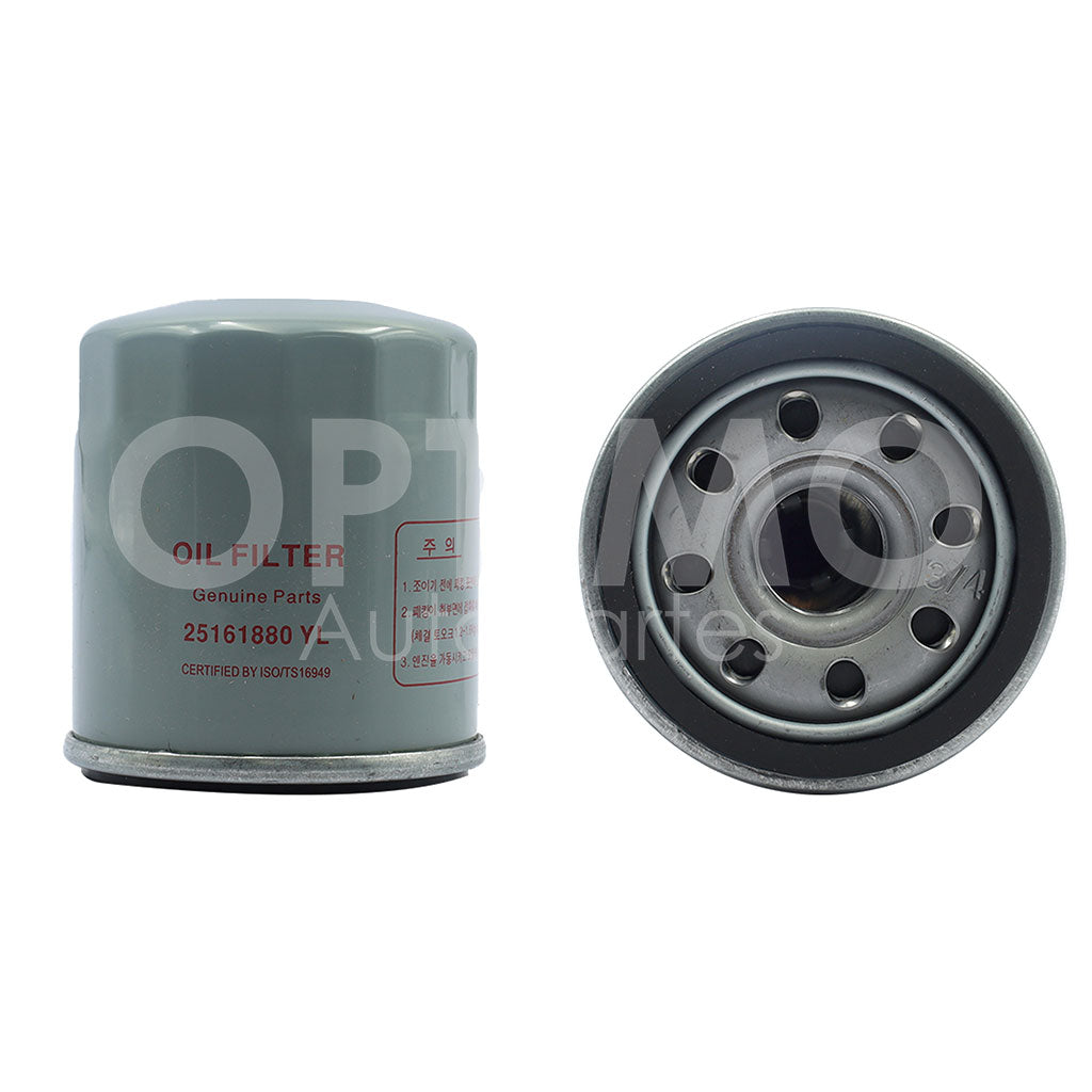 CHEVROLET MATIZ G1/G2 1.0L 2008 2009 2010 2011 2012 2013 2014 2015 2016 2017 2018 2019 FILTRO DE ACEITE C/ (AVANZA 12-21/YARIS 06-22/COROLLA 09-25/RAV-4 21-24/MATRIX/SWIFT 2007/GRAND VITARA)