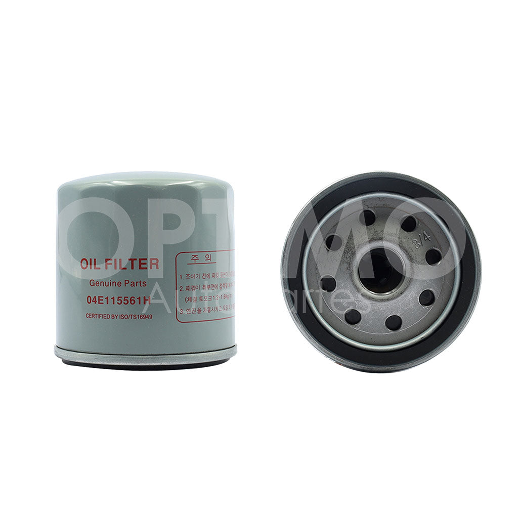 VOLKSWAGEN VIRTUS 1.6L 2007 2008 2009 2010 2011 2012 2013 FILTRO DE ACEITE C/ MSI (JETTA-GOLF A7/CROSSFOX/UP/ECOSPORT 18-21/IBIZA/LEON/TOLEDO/ATECA/AD A3-Q3)