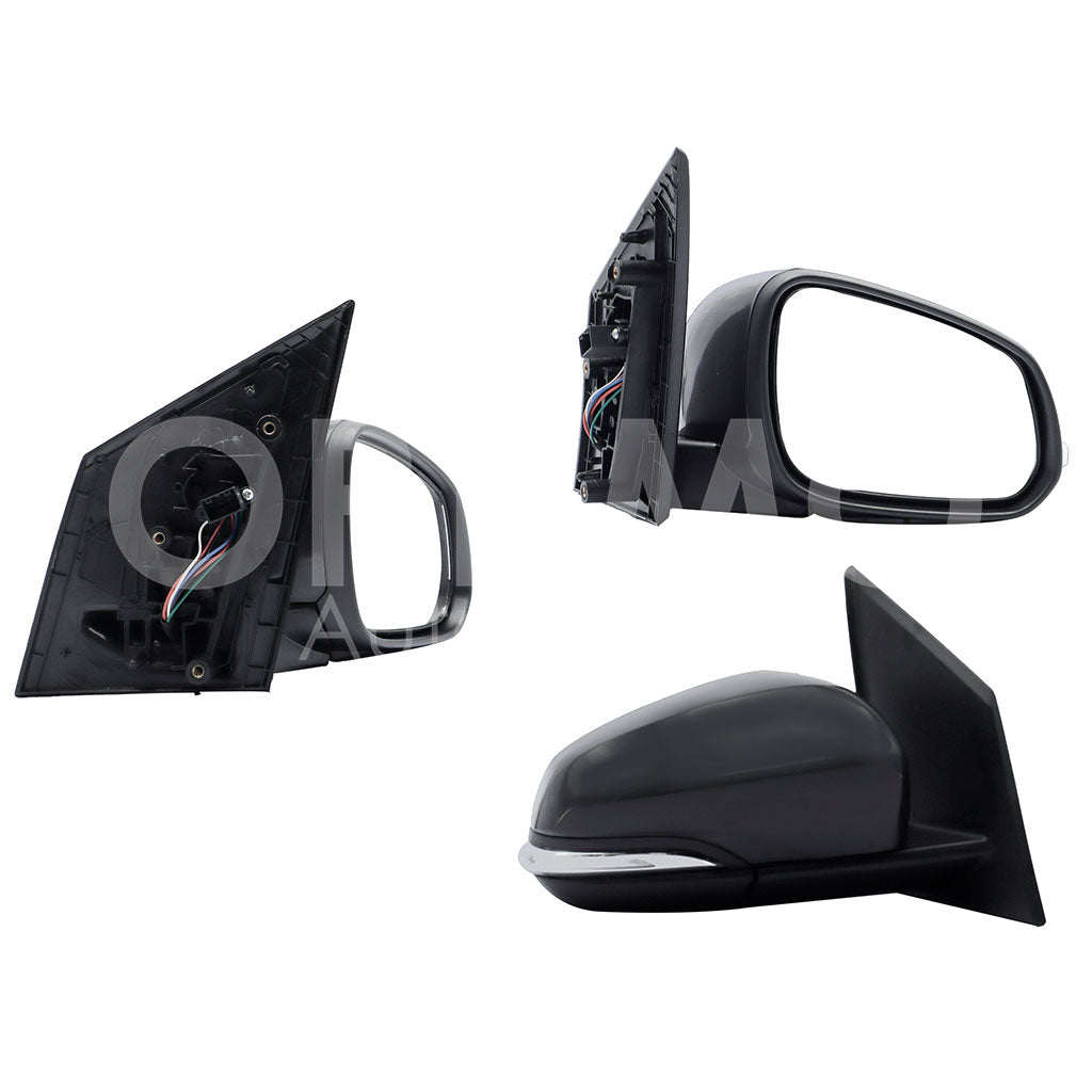 CHEVROLET SPARK NG 2016 2017 2018 2019 2020 2021 ESPEJO DER ELECT P/PINTAR C/LUZ DIRECCIONAL (8PINES) (NUEVA LINEA)