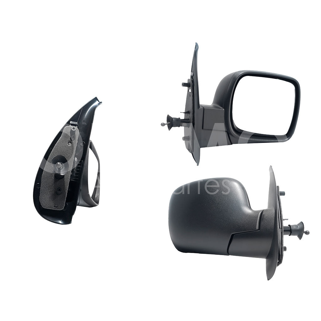 RENAULT KANGOO 2012 2013 2014 2015 ESPEJO DER MANUAL NEGRO POROSO C/CONTROL