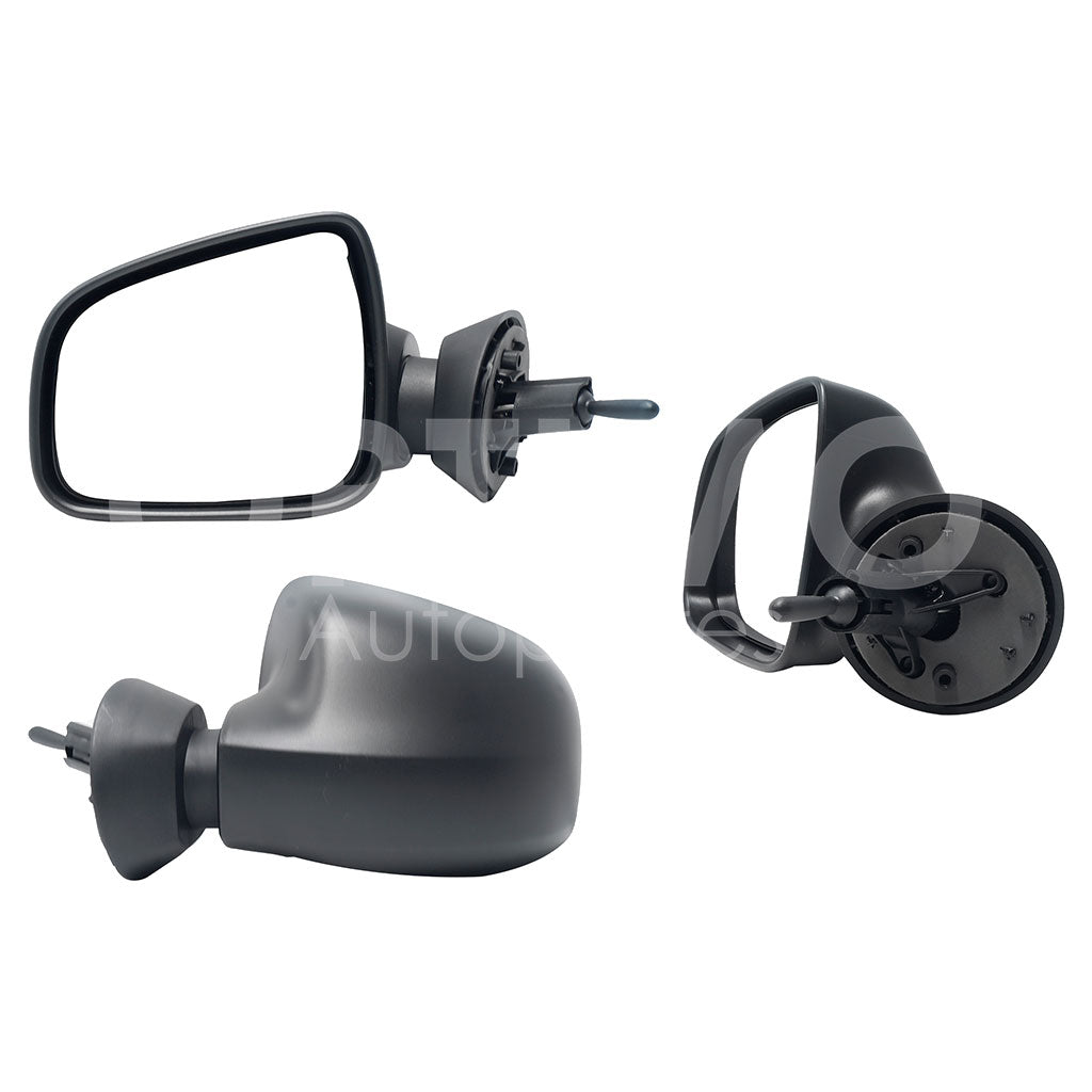 RENAULT DUSTER 2013 2014 2015 2016 ESPEJO IZQ MANUAL NEGRO POROSO (SANDERO-STEPWAY 10-15)