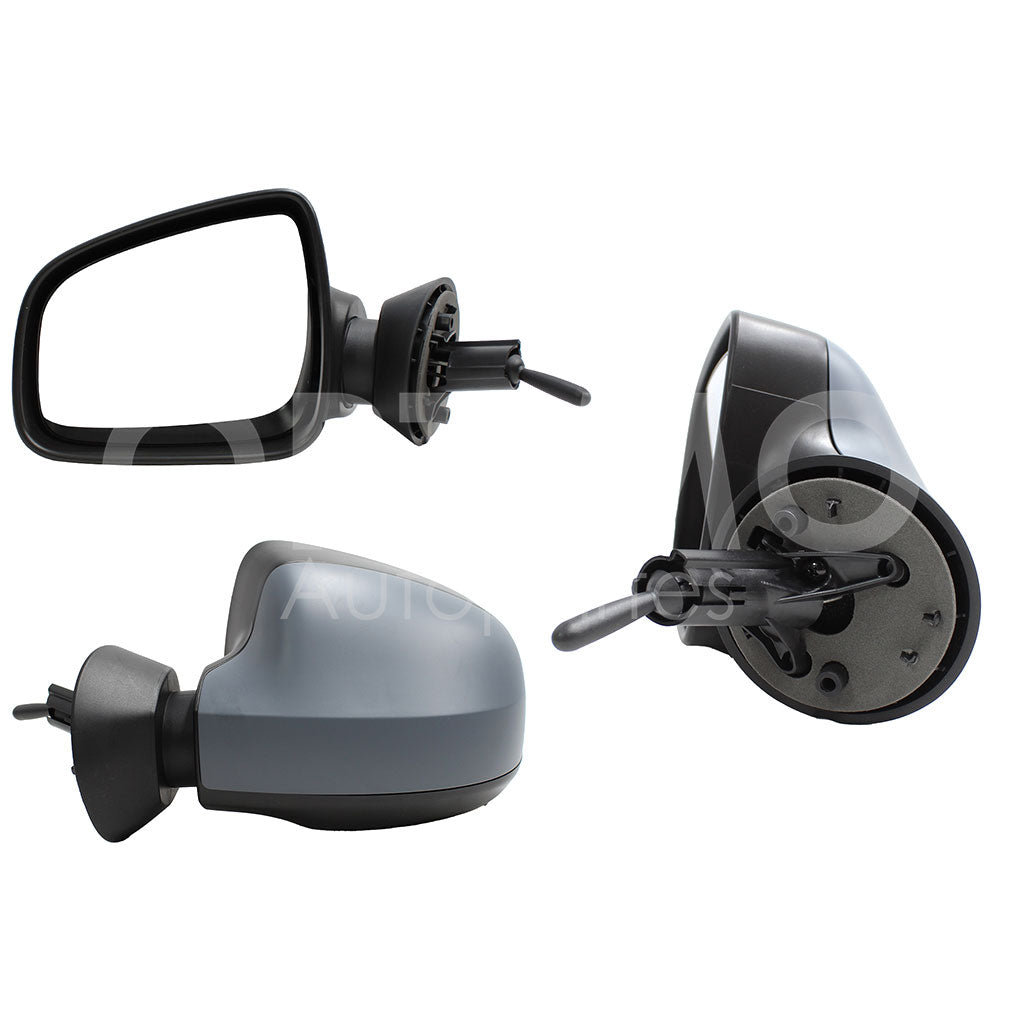 RENAULT DUSTER 2013 2014 2015 2016 ESPEJO IZQ MANUAL GRIS P/PINTAR (SANDERO-STEPWAY 10-15)