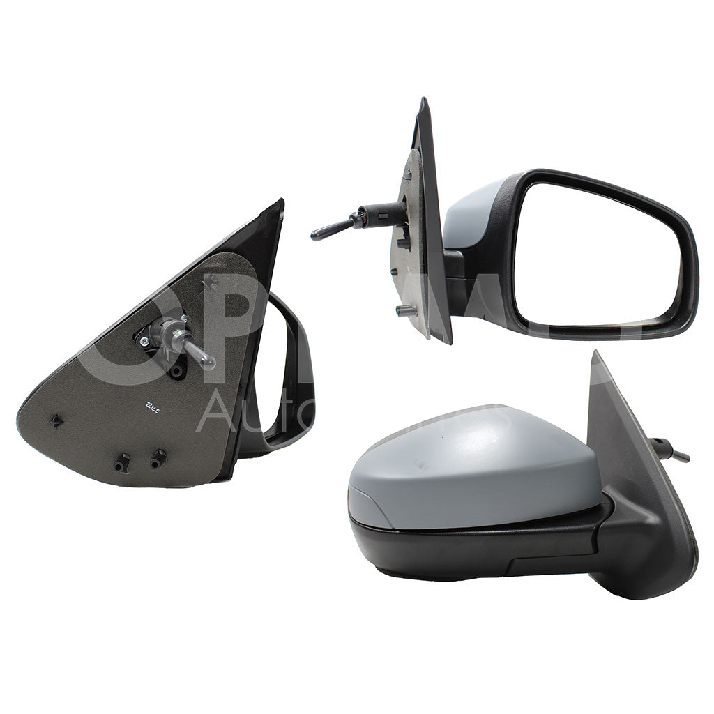 RENAULT LOGAN 2015 2016 2017 2018 2019 ESPEJO DER MANUAL GRIS P/PINTAR C/CONTROL (SANDERO-STEPWAY 16-19)