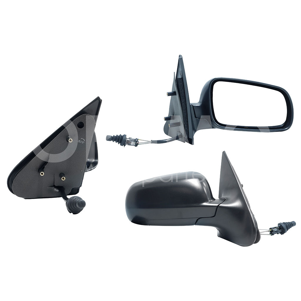 VOLKSWAGEN POINTER 5PTAS 2000 2001 2002 2003 2004 2005 2006 2007 2008 2009 ESPEJO DER MANUAL NEGRO POROSO C/CONTROL (VAGONETA 00-05)