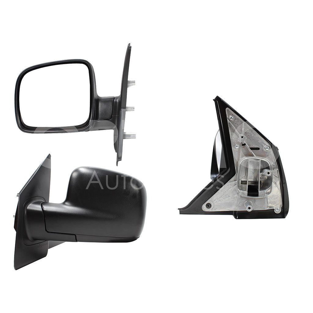 VOLKSWAGEN EUROVAN DIESEL 2005 2006 2007 2008 2009 2010 ESPEJO IZQ MANUAL NEGRO POROSO (BASE INT METALICA)