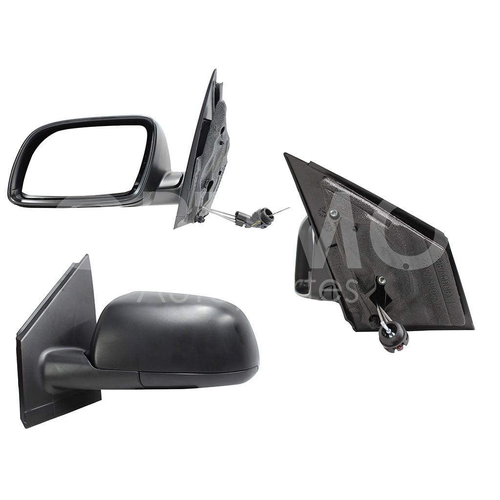 VOLKSWAGEN POLO 2003 2004 2005 2006 2007 ESPEJO IZQ MANUAL NEGRO POROSO C/CONTROL