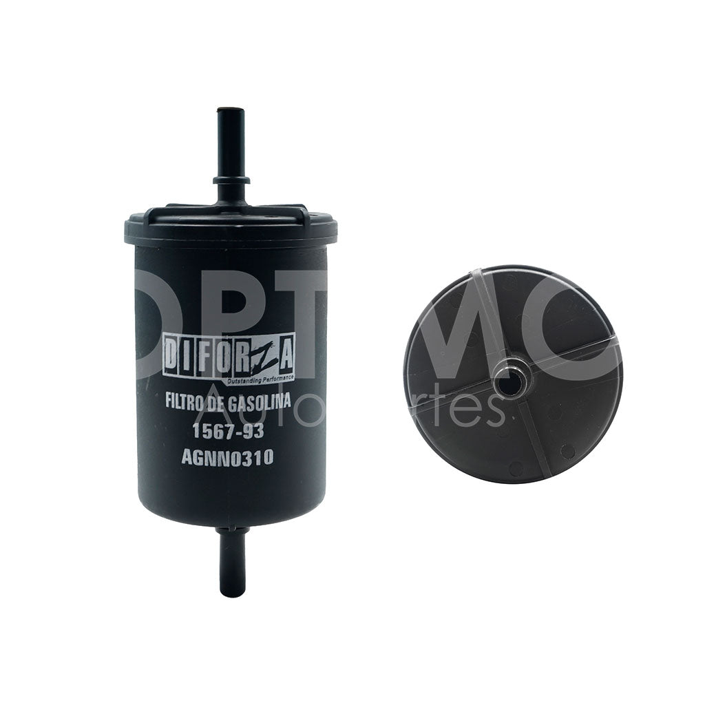 NISSAN PLATINA 1.6L 2003 2004 2005 2006 2007 2008 2009 2010 FILTRO DE GASOLINA C/ PLASTICO (GOL/SAVEIRO/APRIO/CLIO/KANGOO/PARTNER/PG-206/PG-207)