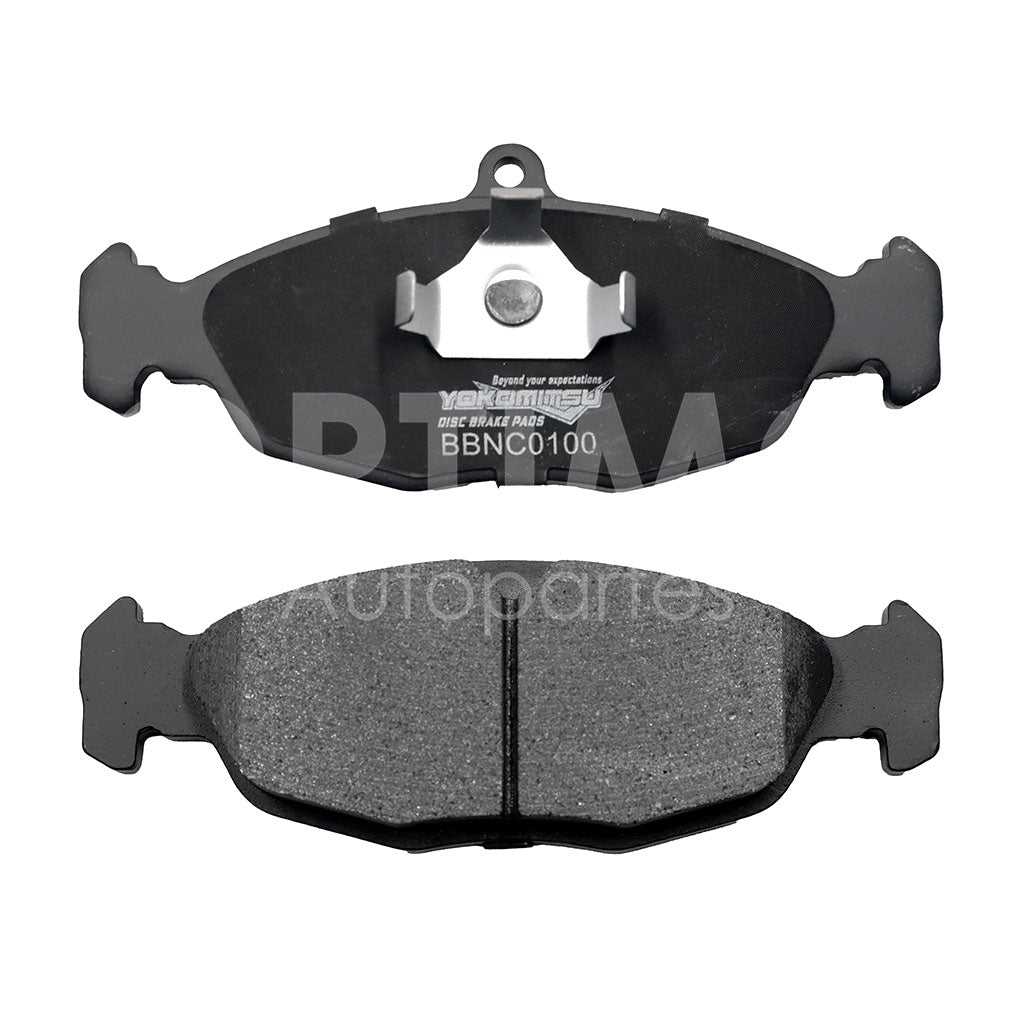 CHEVROLET CHEVY C-1/C-2/C-3 1.4L/1.6L 1997 1998 1999 2000 2001 2002 2003 2004 2005 2006 2007 2008 BALATAS DEL SEMIMETÁLICA C/ (MONZA-SWING 94-12)