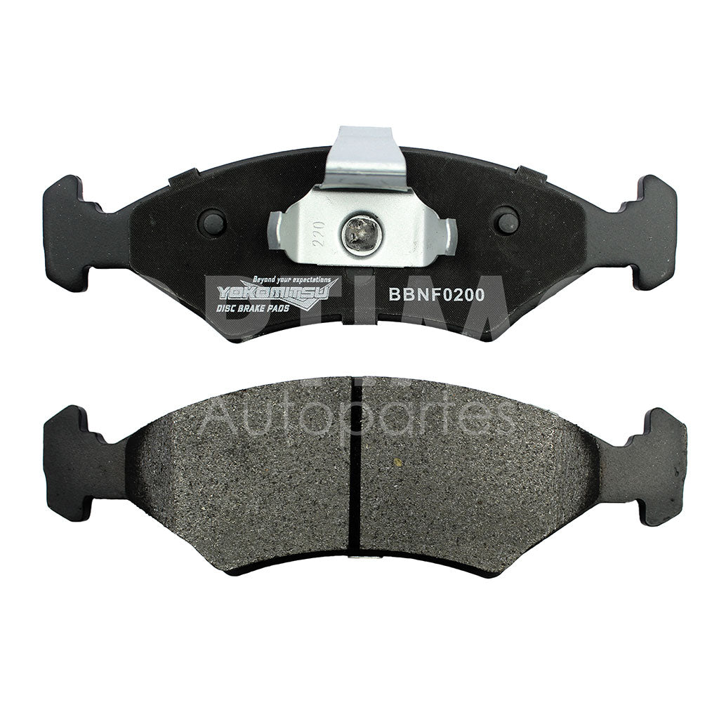 FORD FIESTA FIRST 1.6L 2004 2005 2006 2007 2008 BALATAS DEL SEMIMETÁLICA C/ (COURIER 01-10/IKON 01-07/KA 01-08)