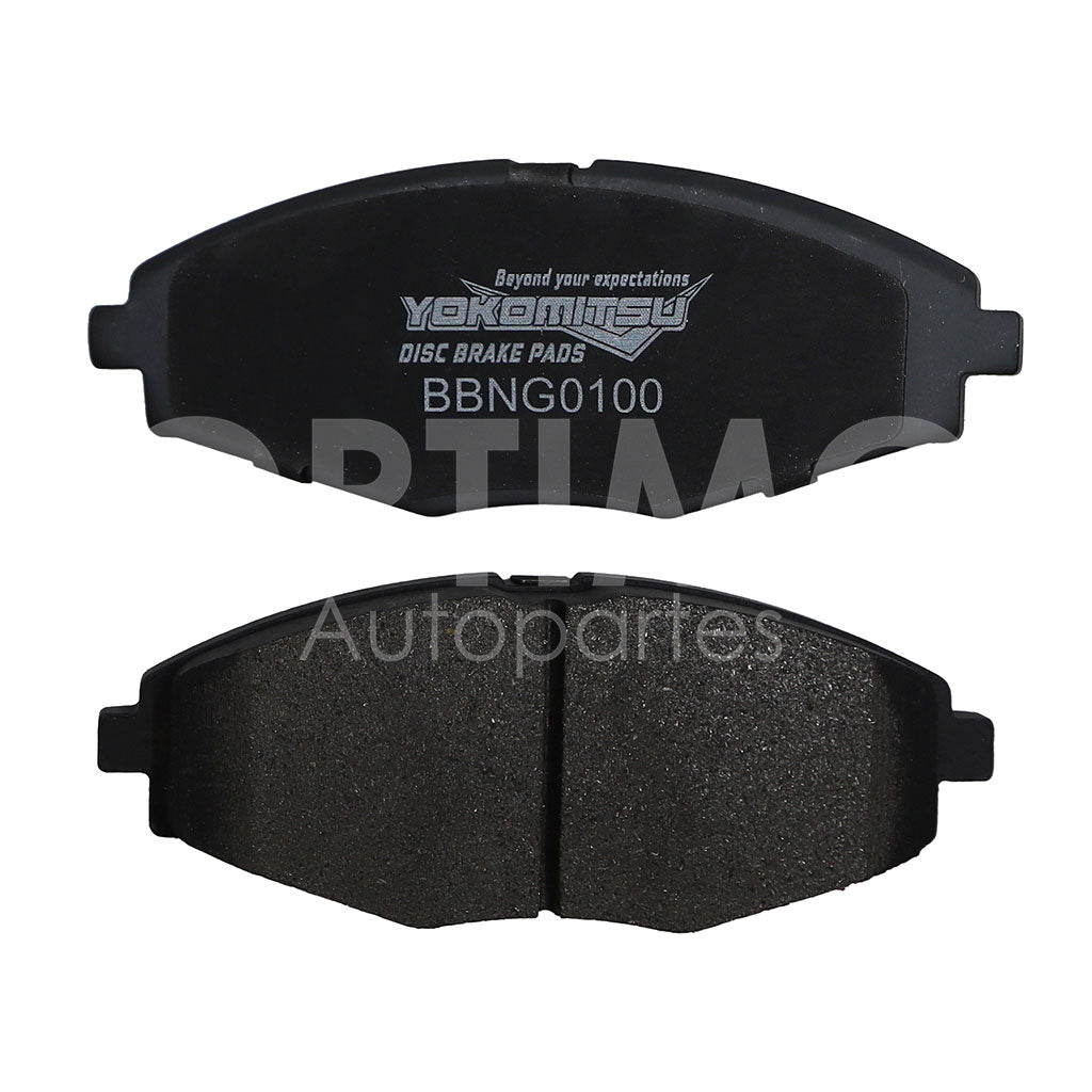 CHEVROLET MATIZ G1/G2 1.0L 2006 2007 2008 2009 2010 2011 2012 2013 2014 2015 BALATAS DEL SEMIMETÁLICA C/