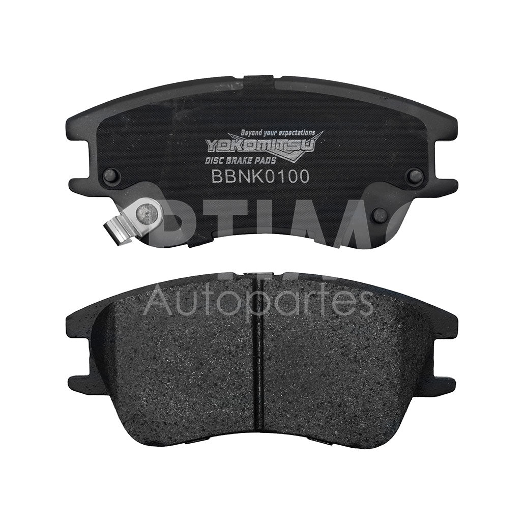 CHRYSLER / DODGE ATOS 1.1L 2003 2004 2005 2006 2007 BALATAS DEL SEMIMETÁLICA C/
