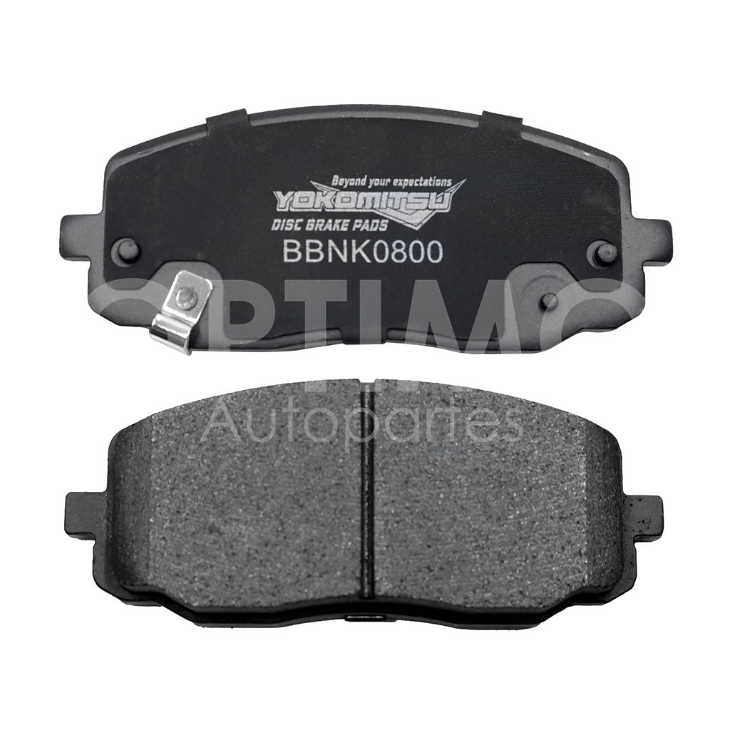 CHRYSLER / DODGE I-10 1.1L 2008 2009 2010 2011 2012 BALATAS DEL SEMIMETÁLICA C/