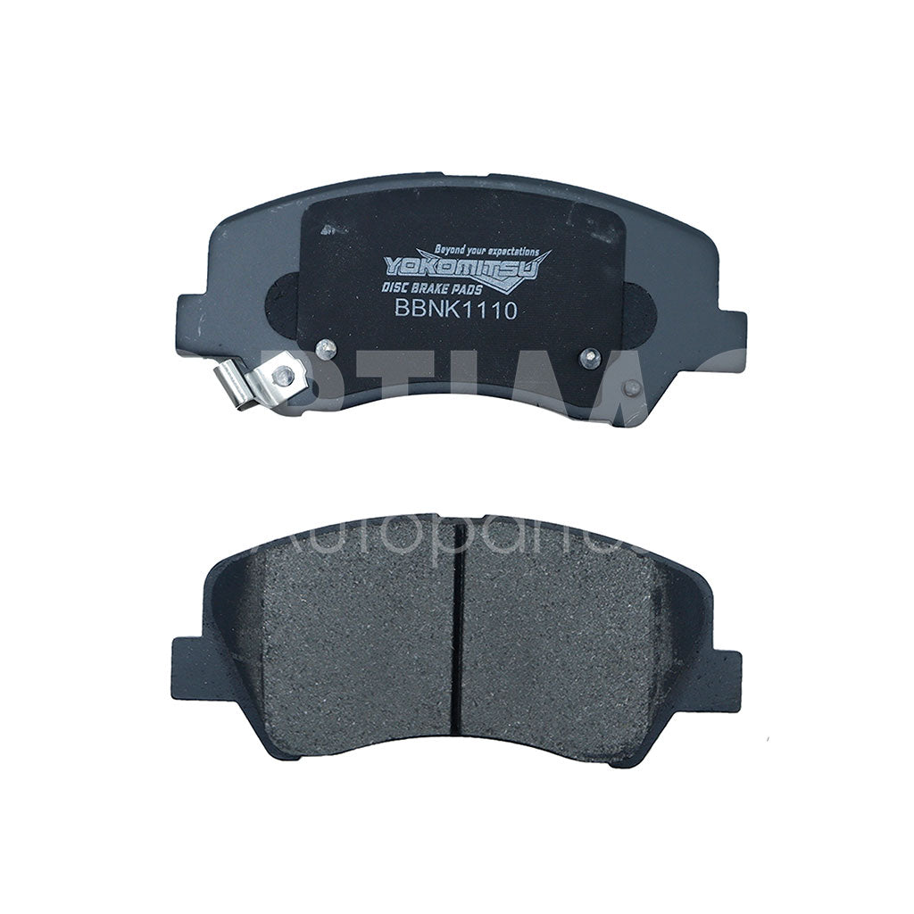 CHRYSLER / DODGE ATTITUDE 1.6L 2013 2014 2015 2016 2017 BALATAS DEL SEMIMETÁLICA C/ (RIO 1.6L 18-23/ACCENT 1.6L 18-22)